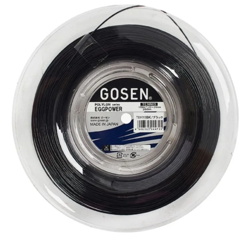 Gosen Polylon Eggpower (200 m) - black Gosen Polylon Eggpower (200 m) - black