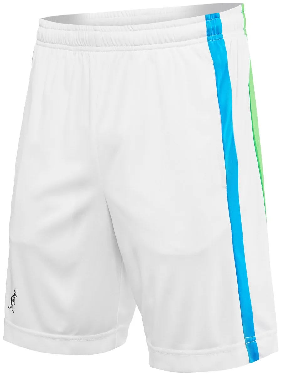 Australian Side Inserts Ace Shorts - white/green/blue Australian Side Inserts Ace Shorts - white/green/blue