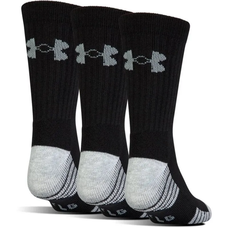 Under Armour UA HeatGear Crew Jr - 3 par/black
