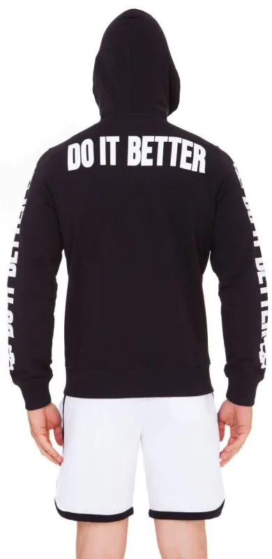 hydrogen-do-it-better-fz-hoodie-black-2 Hydrogen Do It Better FZ Hoodie - black