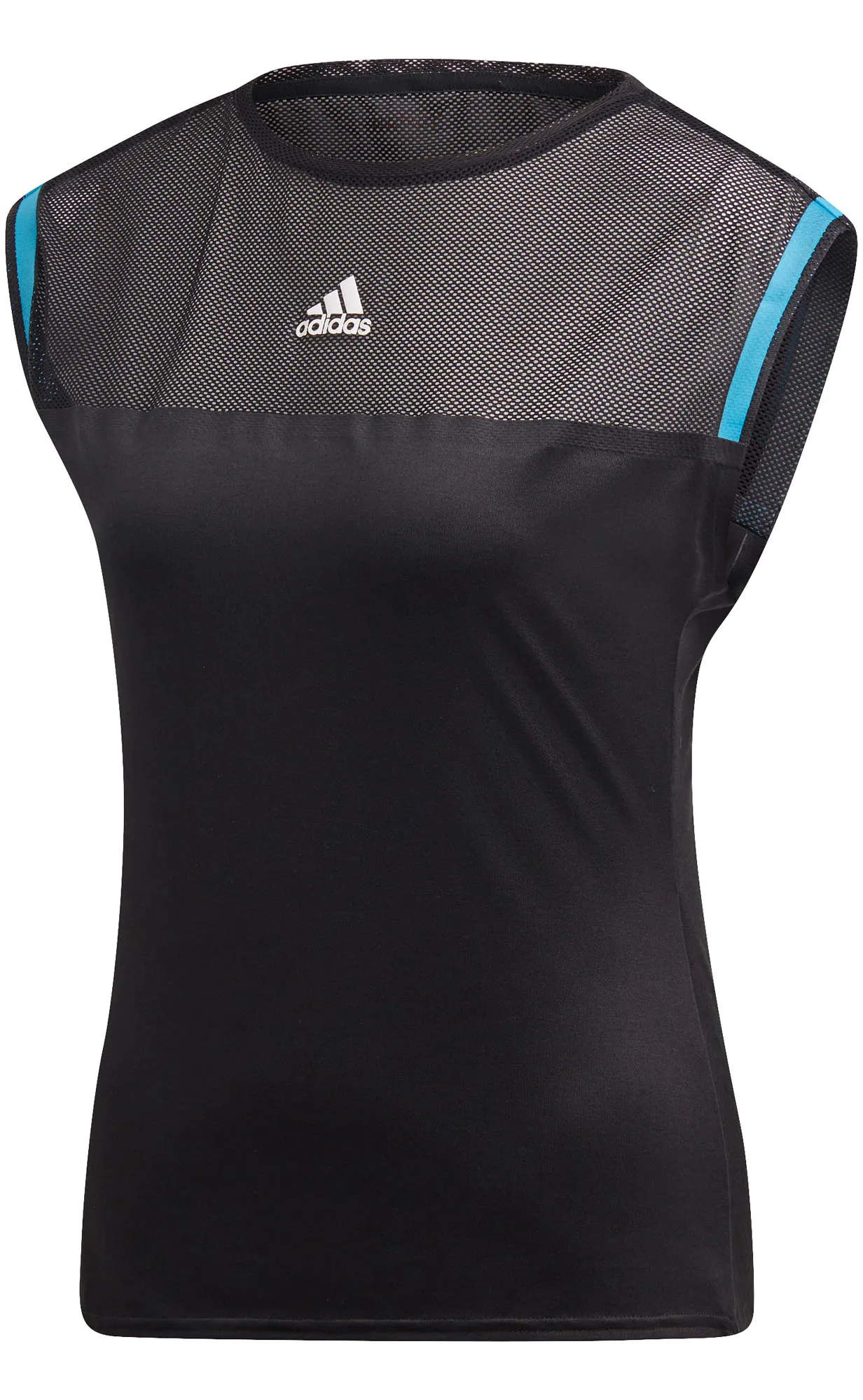 adidas-escouade-tee-black-shock-cyan-1 Adidas Escouade Tee - black/shock cyan