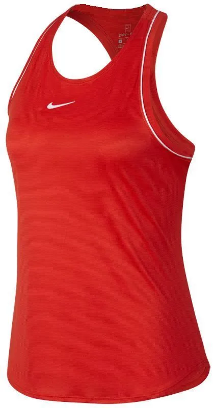 nike-court-dry-tank-habanero-red-white-1 Nike Court Dry Tank - habanero red/white