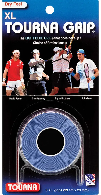 tourna-grip-xl-dry-feel-3p-blue Tourna Grip XL Dry Feel 3P - blue