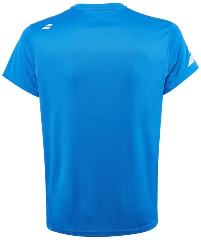 Babolat Core Flag Club Tee Boy - drive blue