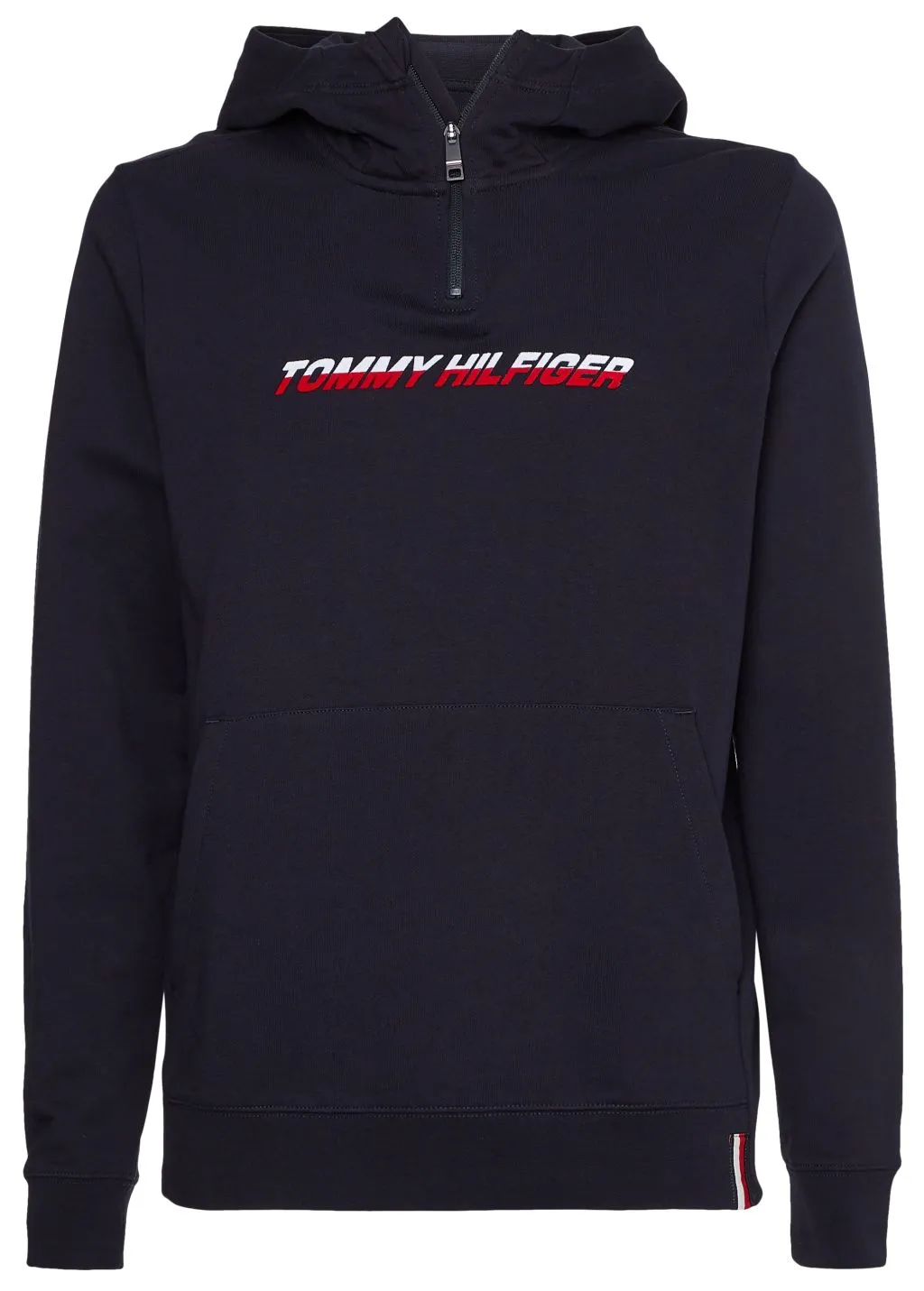 Tommy Hilfiger Graphic 1/4 Zip - desert sky