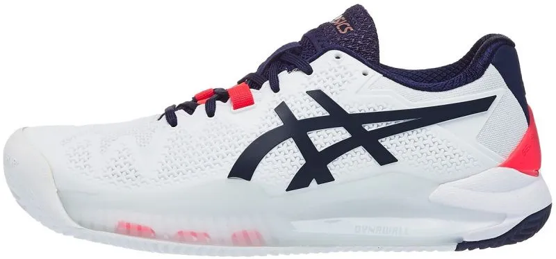 Asics Gel-Resolution 8 Clay W - white/peacoat