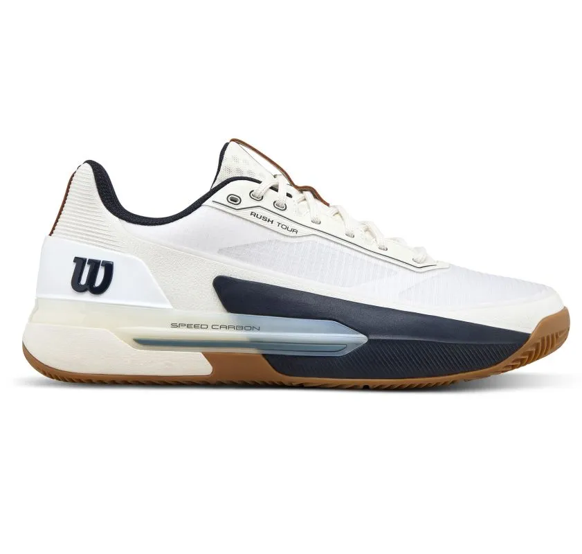 Wilson Rush Tour 5 Clay - white/navy blazer/gum1a Wilson Rush Tour 5 Clay - white/navy blazer/gum1a
