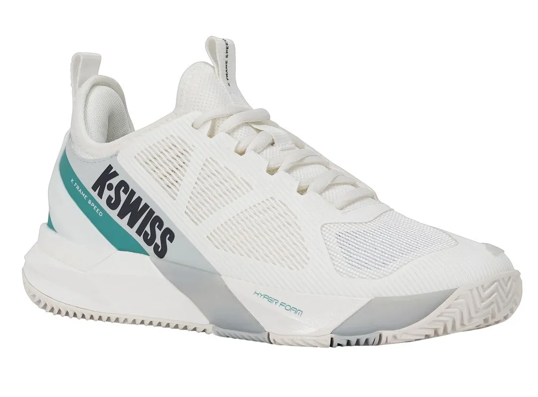 K-Swiss K-Frame Speed Clay - blanc de blanc/carbon/baltic K-Swiss K-Frame Speed Clay - blanc de blanc/carbon/baltic