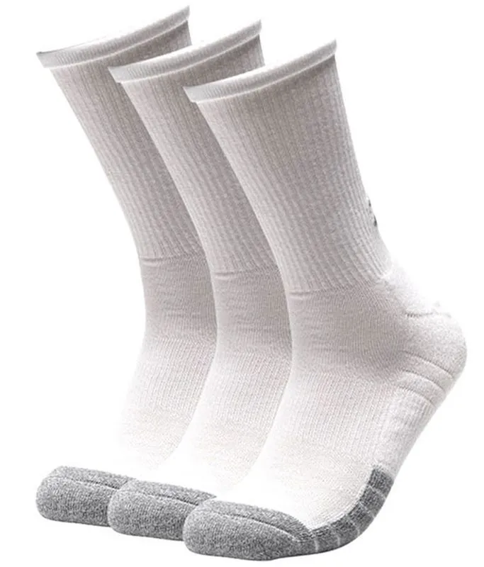 Under Armour HeatGear Crew 3P - white Under Armour HeatGear Crew 3P - white