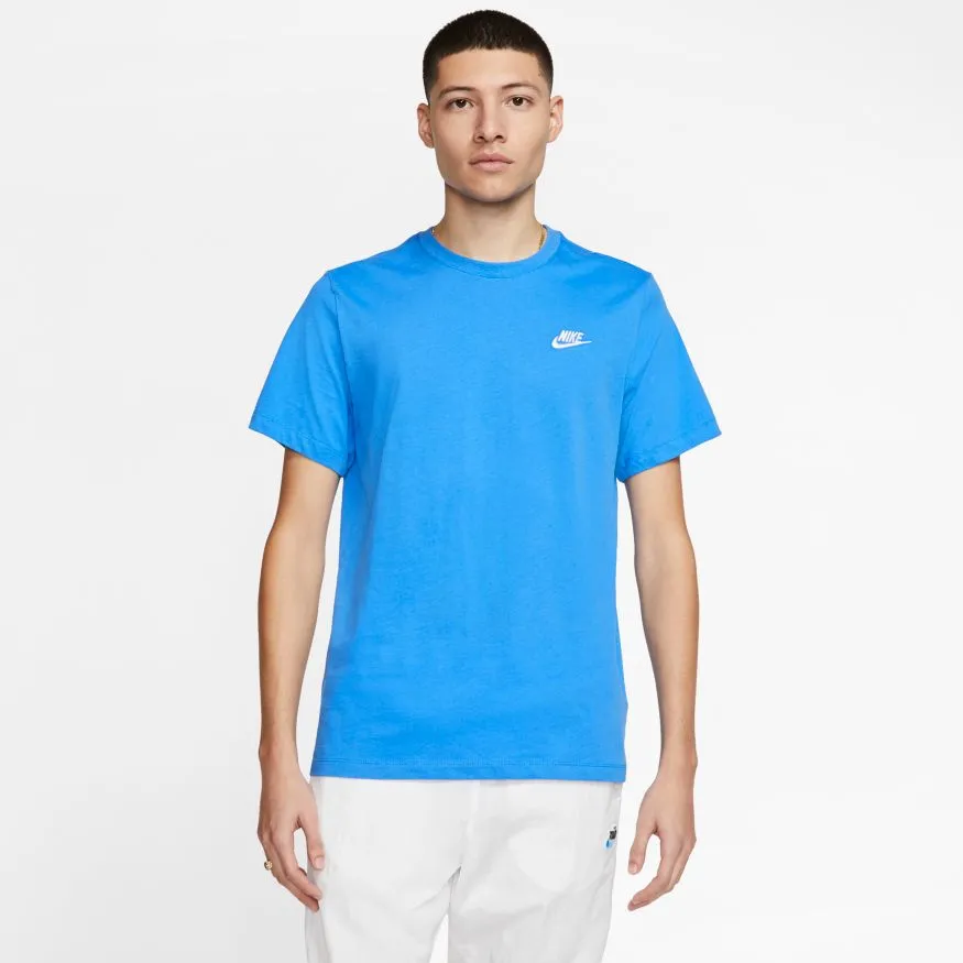 Nike NSW Club Tee M - pacific blue/white