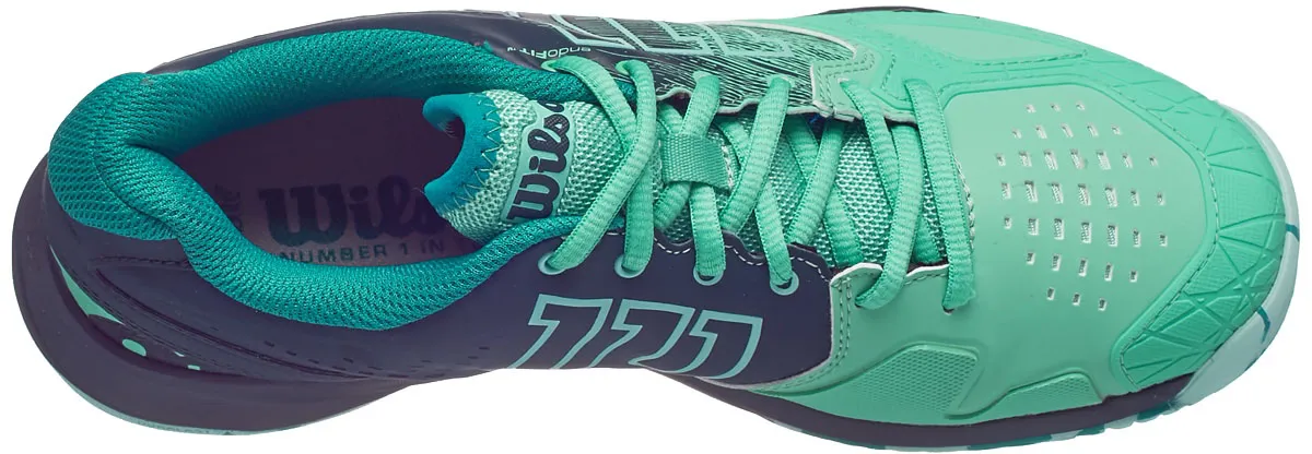 Wilson Kaos Comp W - electric green/reflecting pond/aruba blue