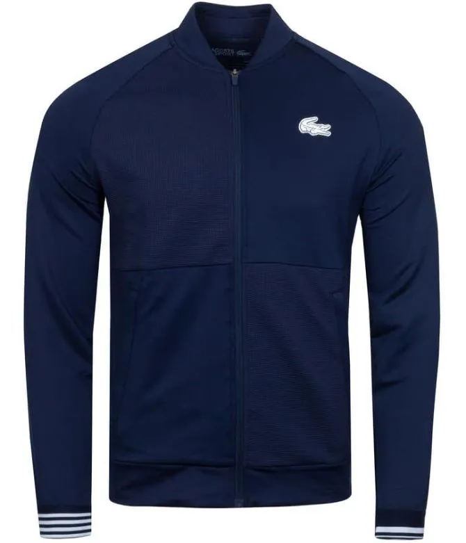 Lacoste Men's Sport Technical Zip Sweatshirt - blue Lacoste Men's Sport Technical Zip Sweatshirt - blue