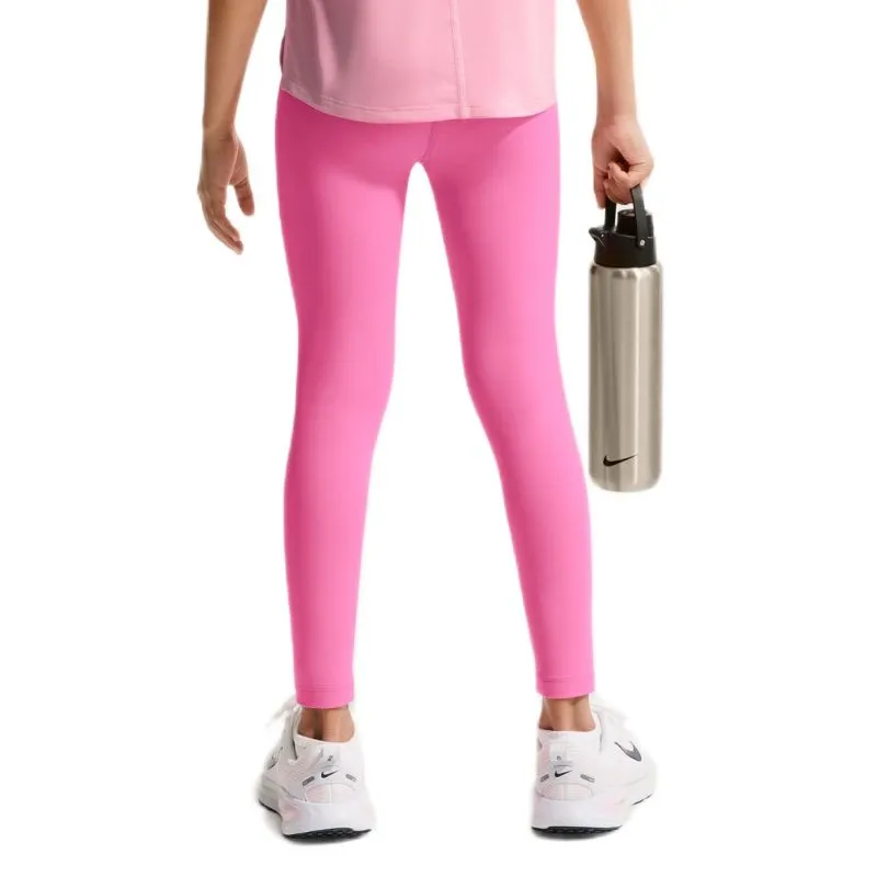 Nike Kids One Dri-Fit Tight - playful pink/white