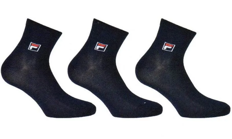 fila-quarter-plain-socks-mercerized-cotton-3-pary-navy-1 Fila Quarter Plain Socks Mercerized Cotton - 3 pary/navy