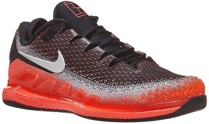 Nike Air Zoom Vapor X Knit - black/white/dark grey/hot lava