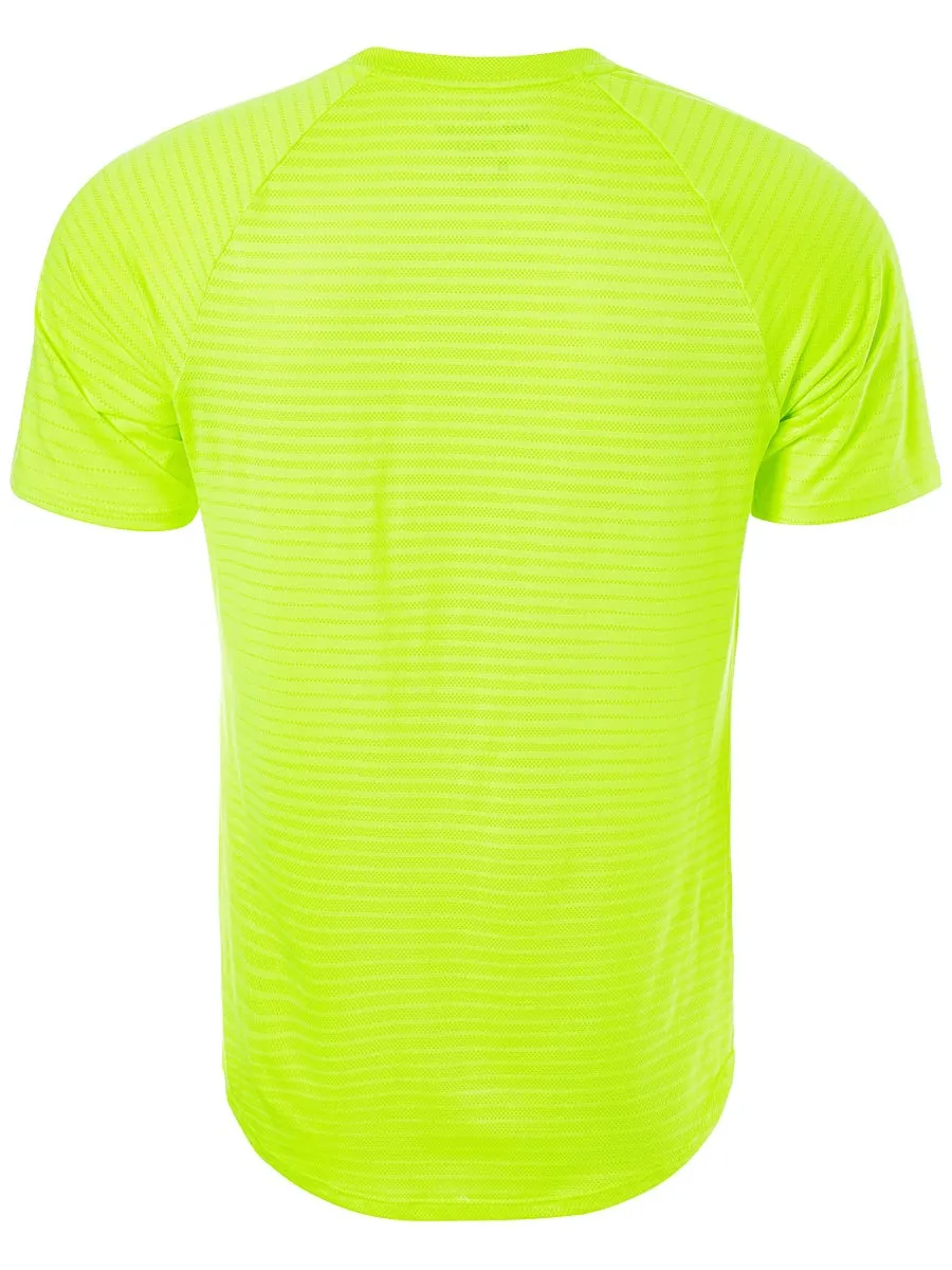 Nike Court Rafa Aeroreact Top SS Slam - volt/black