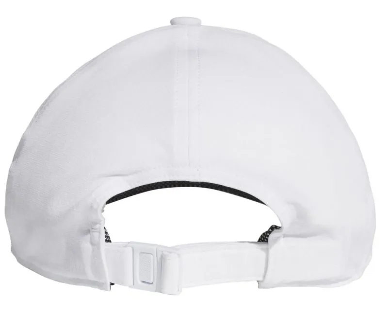 Adidas C40 6Panel 3Stripes Climalite Cap OSFM - white/black