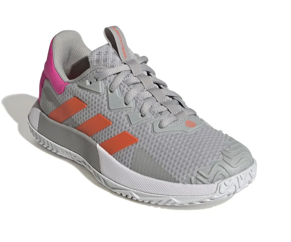 Adidas Sole Match Control W - grey two/solar orange/team shock pink