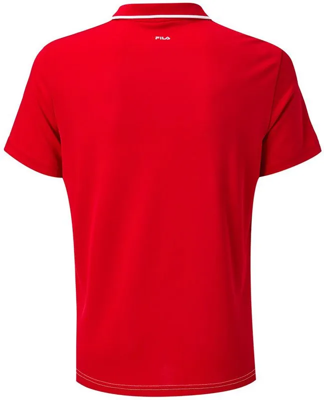 Fila Polo Anton M - white/fila red