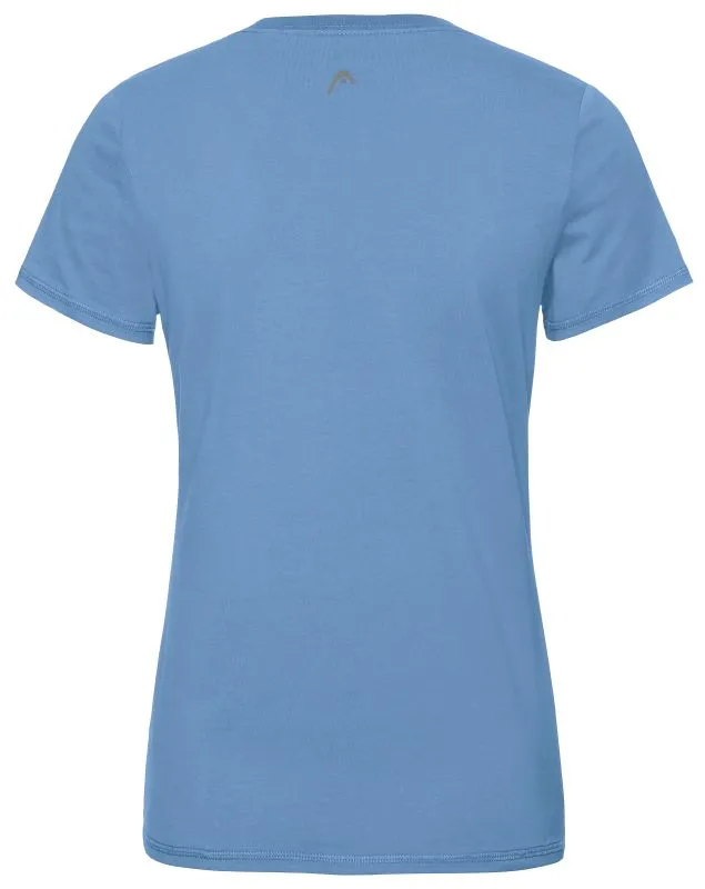 Head Club Lucy T-Shirt W - sky blue/yellow