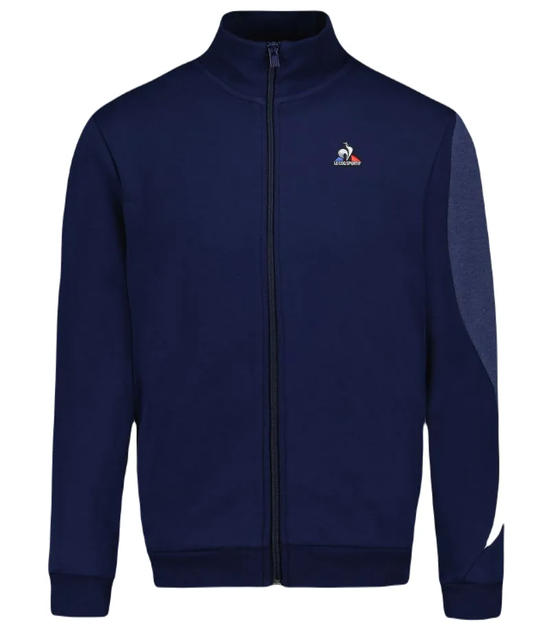 Le Coq Sportif SAISON 1 Full Zip Sweat N°1 SS23 - bleu nuit