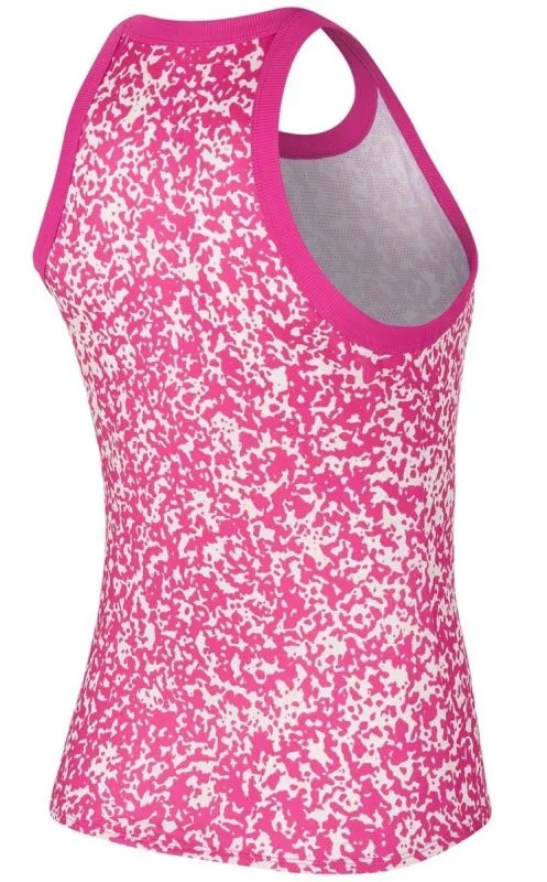 Nike Court Women Dry Tank Printed - vivid pink/white