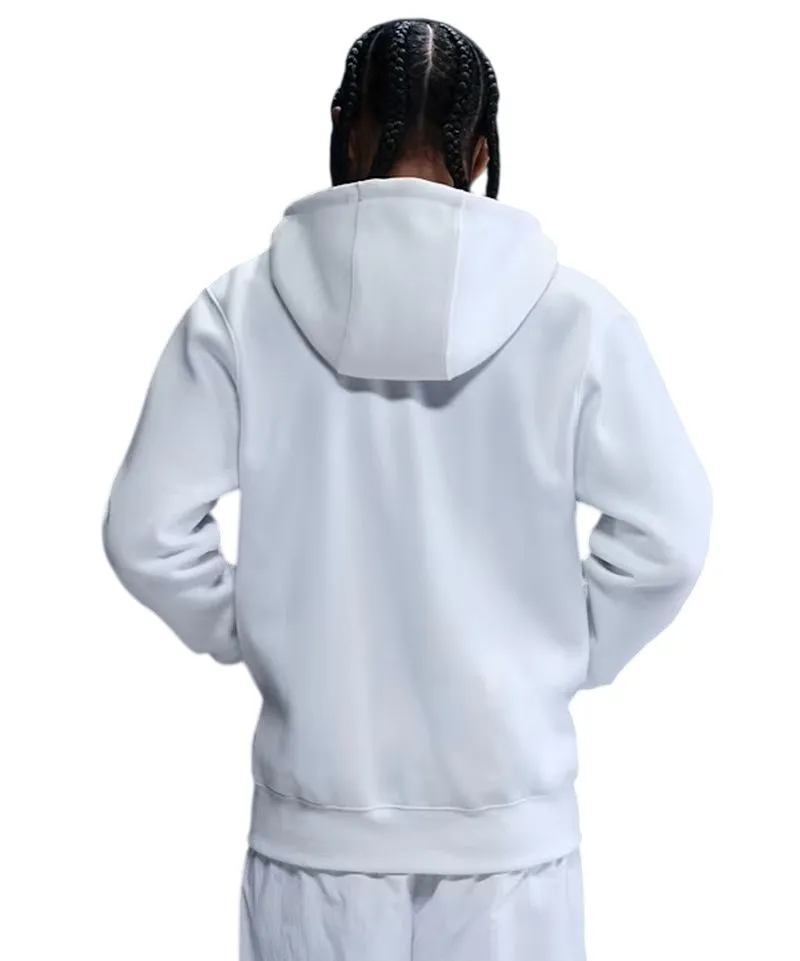 Nike Club Full-Zip Fleece - white/white/black
