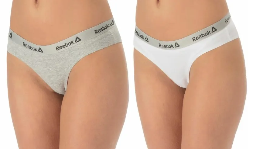 Reebok Trixie Brief - grey marl/white Reebok Trixie Brief - grey marl/white
