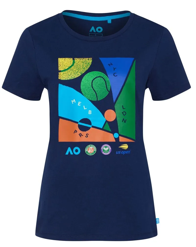 Australian Open T-Shirt Grand Slam - navy