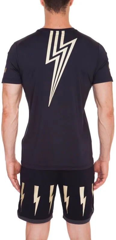 Hydrogen Flash Tech T-Shirt - black/gold