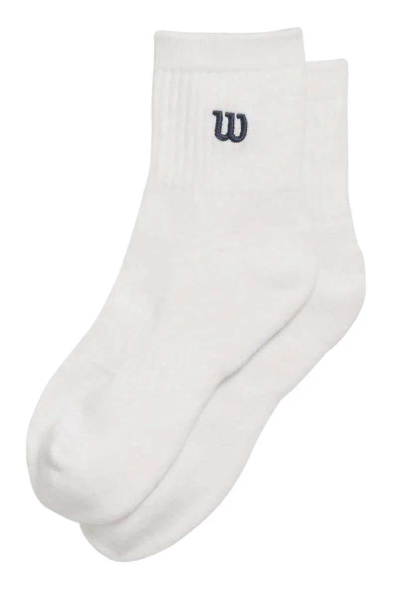 Wilson Quarter-Legnht 1P - bright white/classic navy 
