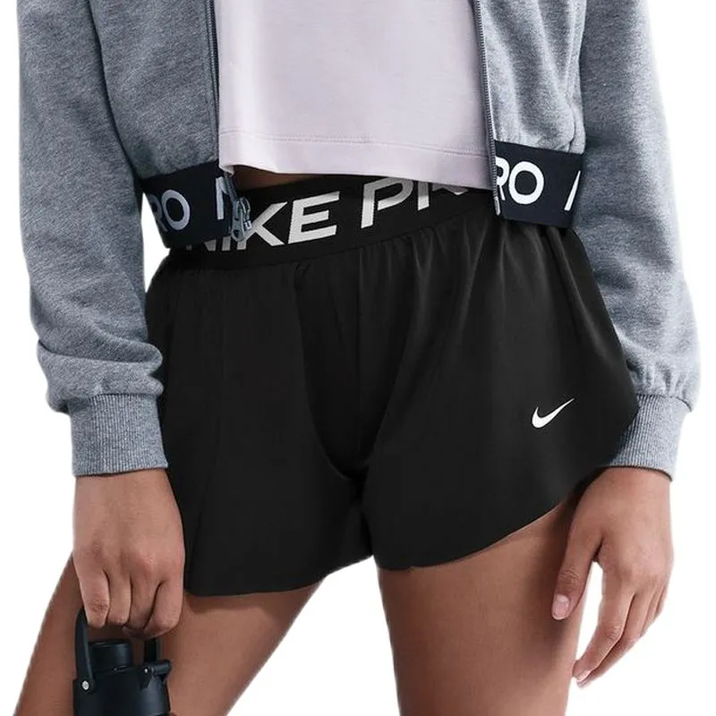 Nike Kids Pro Dri-Fit 2in1 - black/black/white