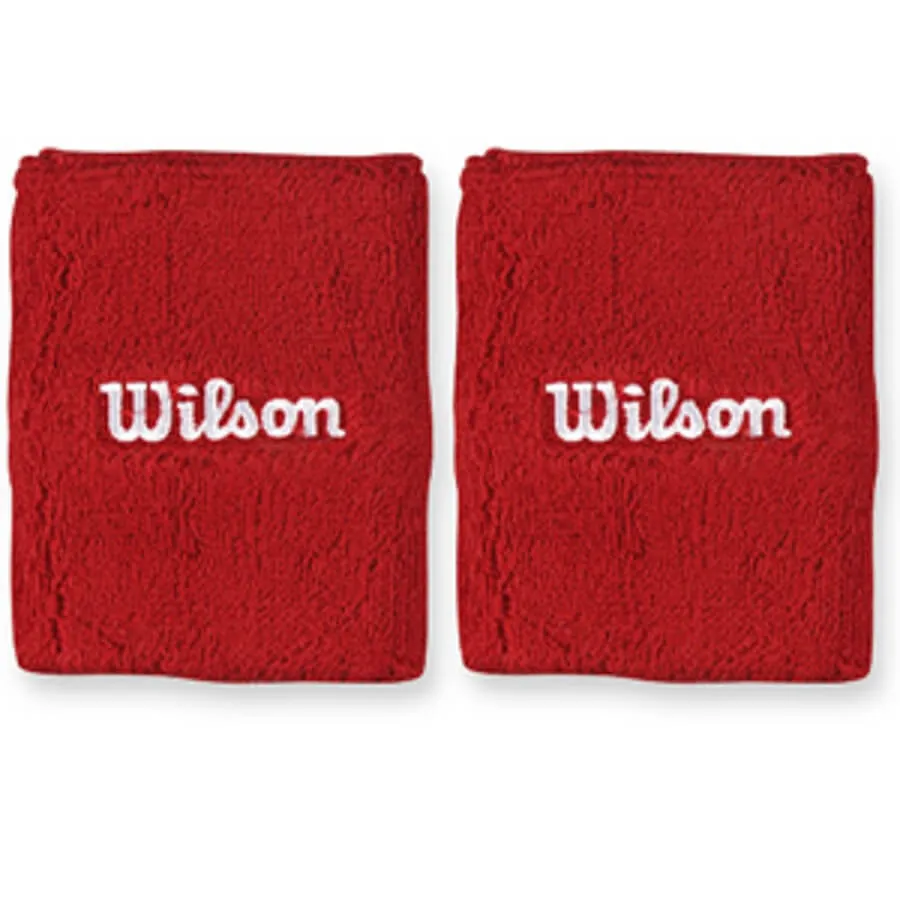 wilson-double-wristband-red-white-1 Wilson Double Wristband - red/white