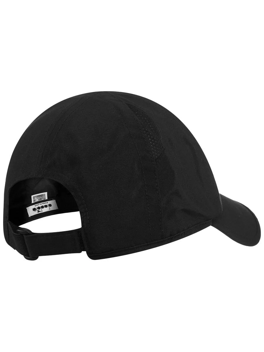 diadora-adjustable-cap-black-optical-white-2 Diadora Adjustable Cap - black/optical white