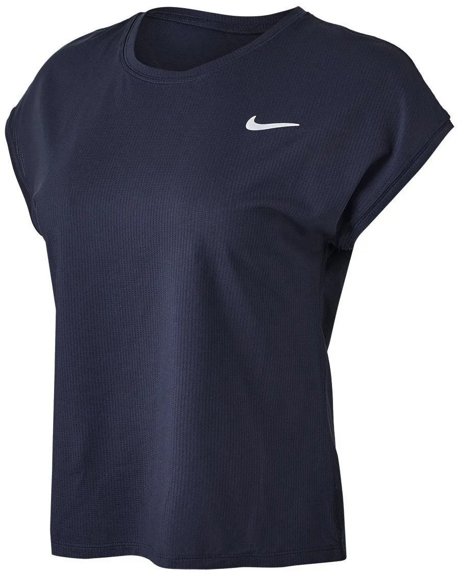 Nike Court Dri-Fit Victory Top SS W - obsidian/white