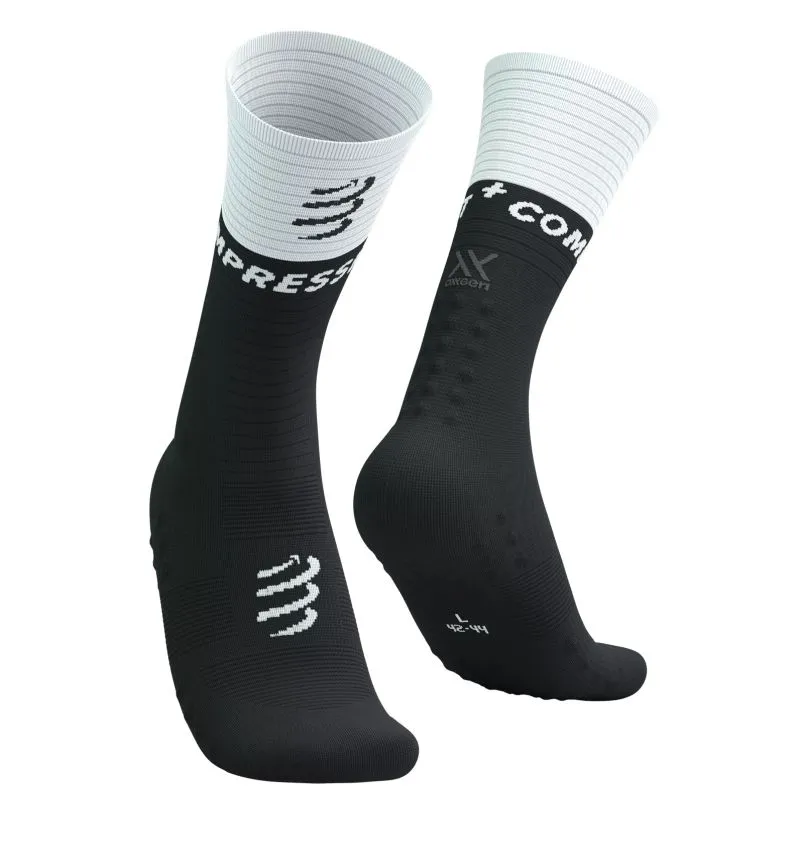 Compressport Mid Compression v2.0 1P - black/white
