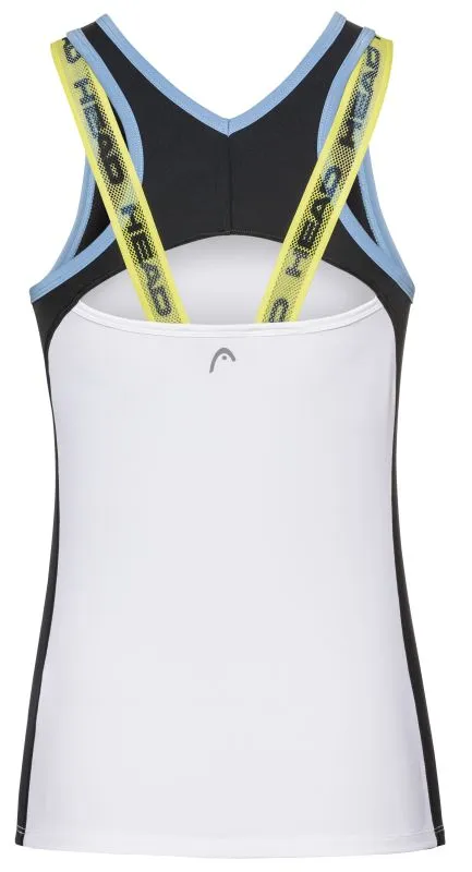 head-talia-tank-top-w-white-yellow-2 Head Talia Tank Top W - white/yellow
