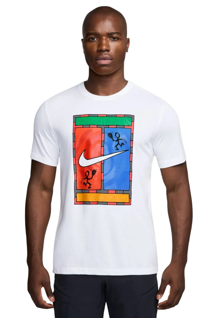 Nike Court Dri-FIT Logo- white Nike Court Dri-FIT Logo- white