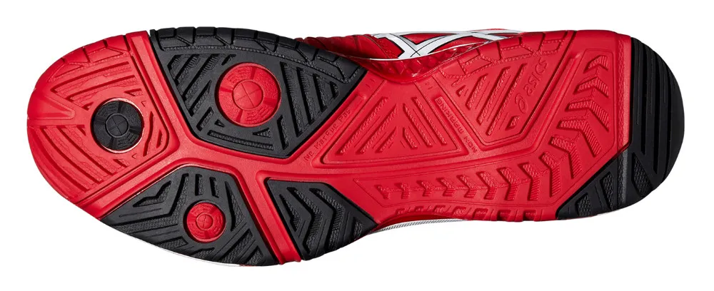 Asics Gel-Resolution 6 - fiery red/black/white