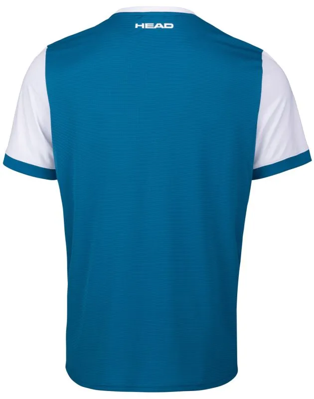 Head Davies T-Shirt B - blue/white