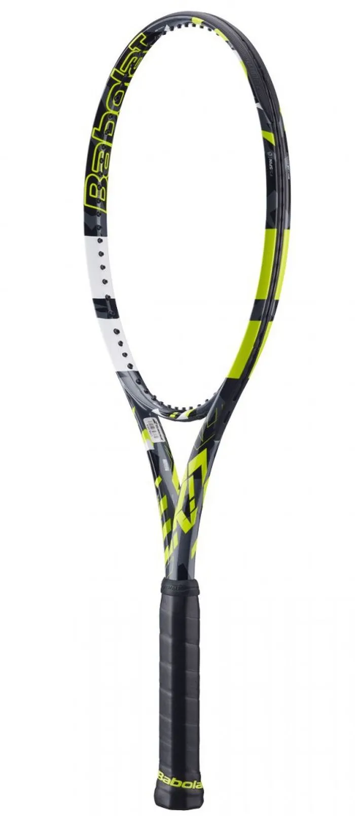 Babolat Pure Aero - grey/yellow/white + string