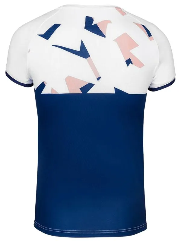 Babolat Compete Cap Sleeve Top Women - white/estate blue