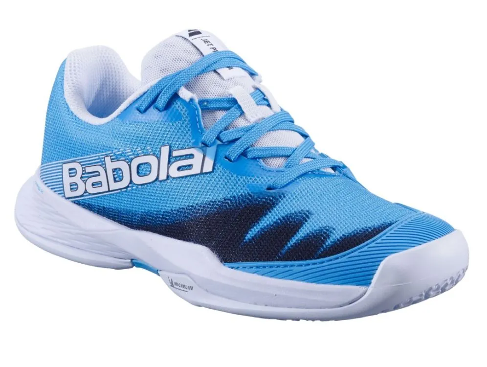Babolat Jet Premura 2 JR - cyan blue/white