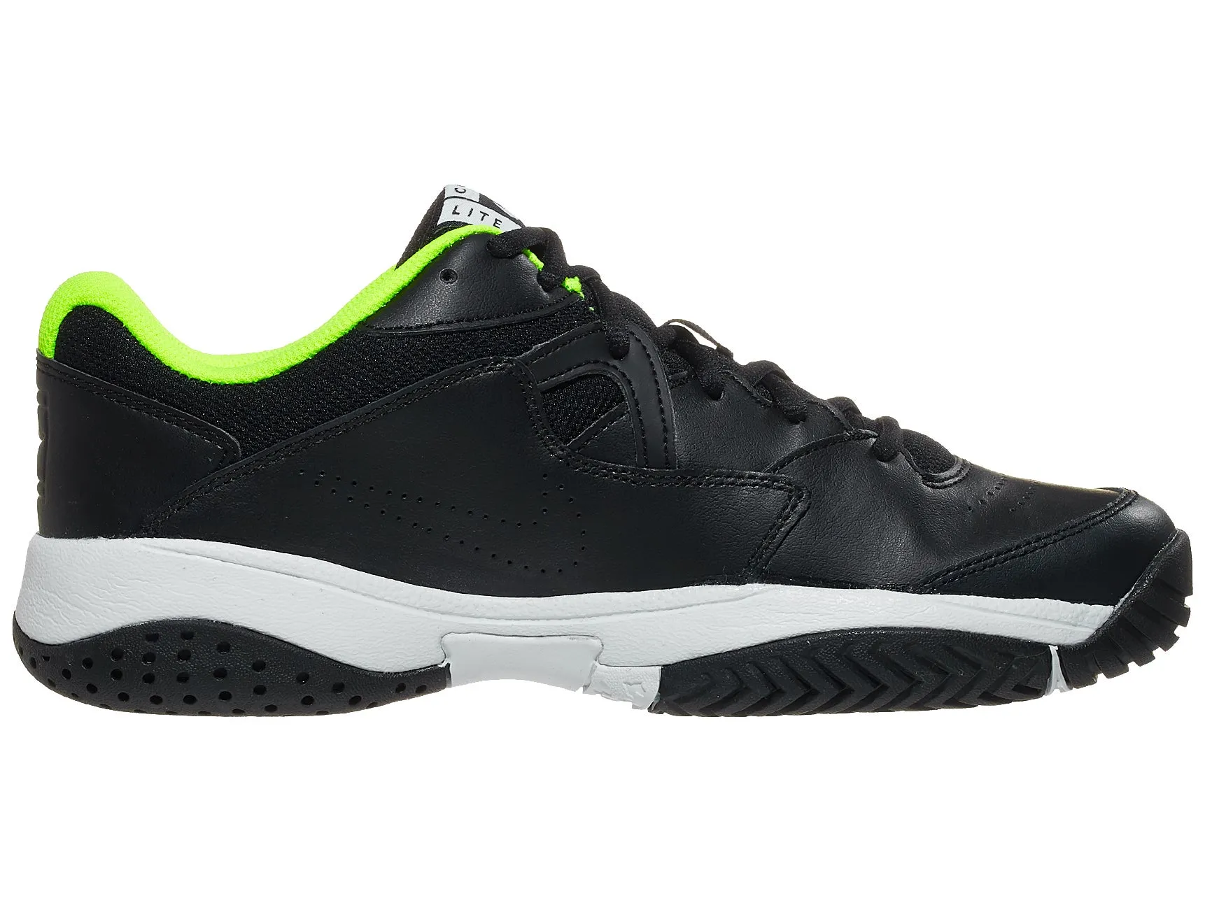 Nike Court Lite 2 - black/white/volt