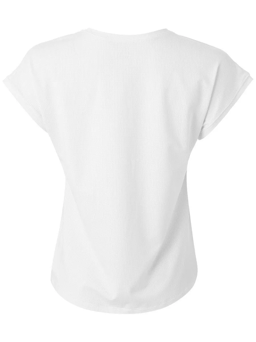 Nike Court Dri-Fit Victory Top SS W - white/black