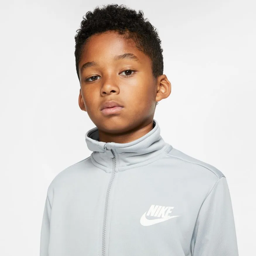 Nike Swoosh Core Tracksuit Futura - light smoke grey/iron grey/white