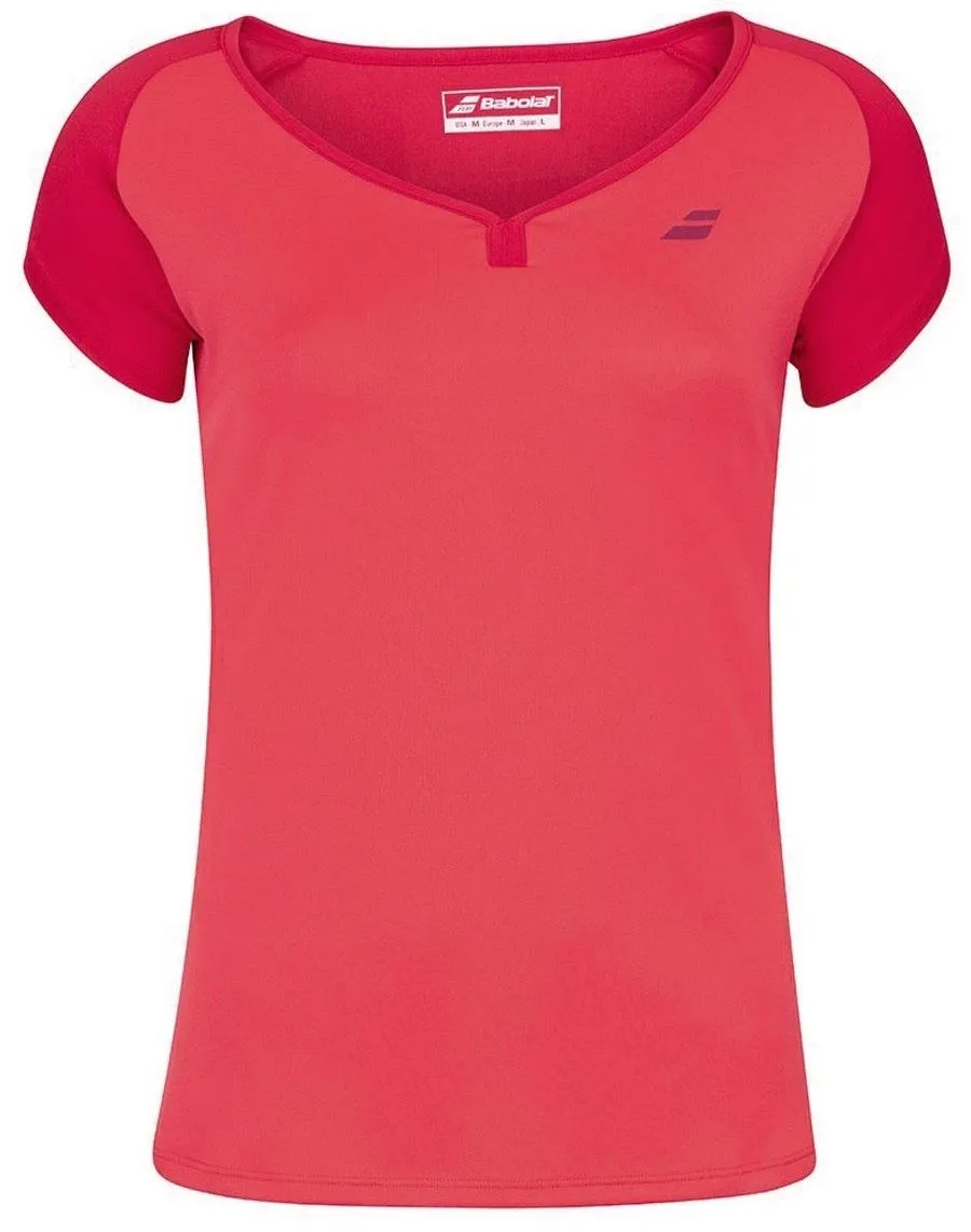 Babolat Play Cap Sleeve Top Women - tomato red