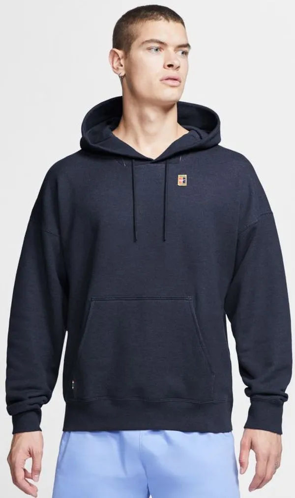 Nike Court Fleece Hoodie Heritage - obsidian Nike Court Fleece Hoodie Heritage - obsidian