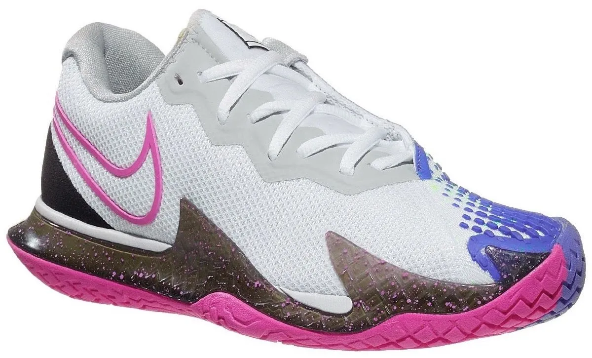 Nike W Air Zoom Vapor Cage 4 - white/laser fuchsia/sapphire