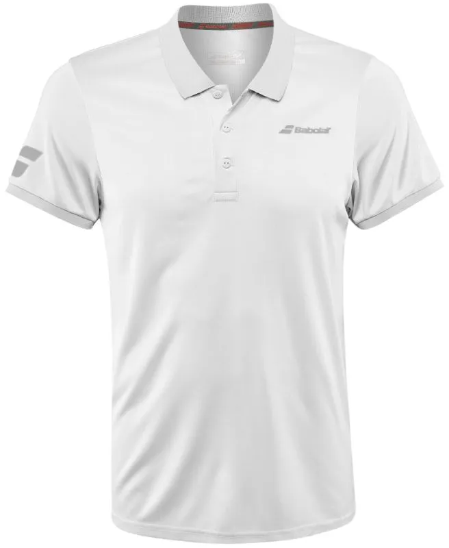 babolat-core-club-polo-men-white-white-1 Babolat Core Club Polo Men - white/white